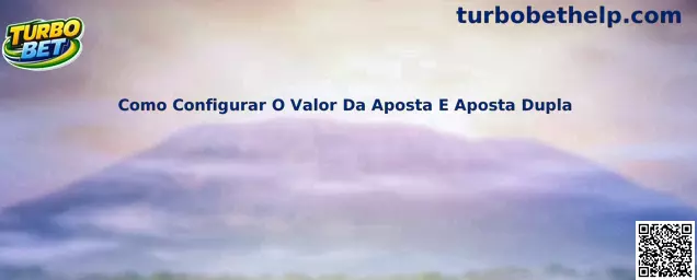 Como configurar valor da aposta e aposta dupla