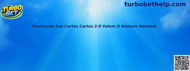Pontuação das cartas 2 a 9 no Turbo Baccarat