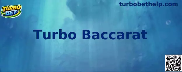 Interface representativa do Turbo Baccarat