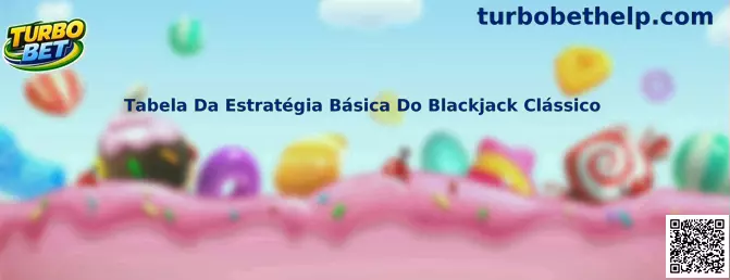 Tabela da estratégia básica do blackjack clássico