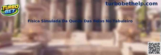 Física Simulada Da Queda Das Bolas No Tabuleiro