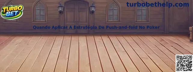 Estratégia de push-and-fold no poker